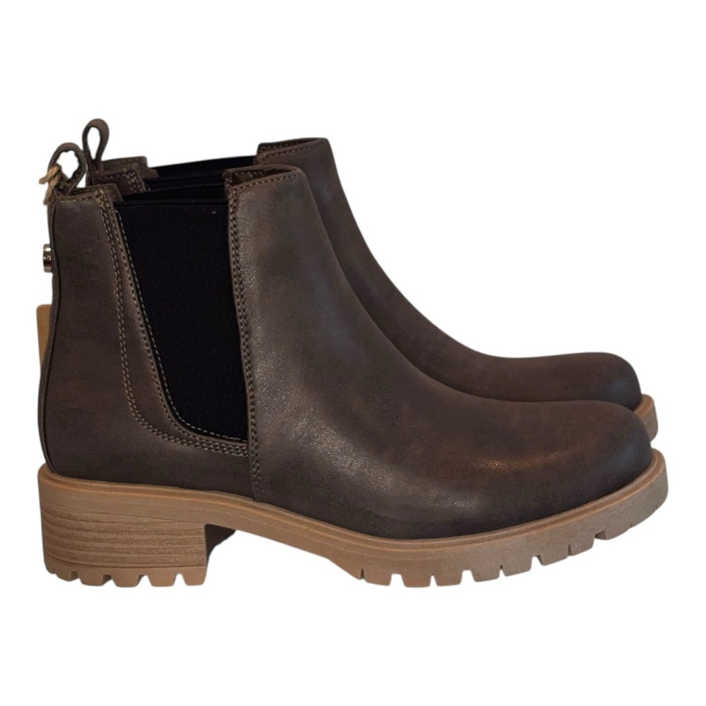 NWT Seven Billie Boots Pull On Bronze Women’s Size 8 🔥🍁